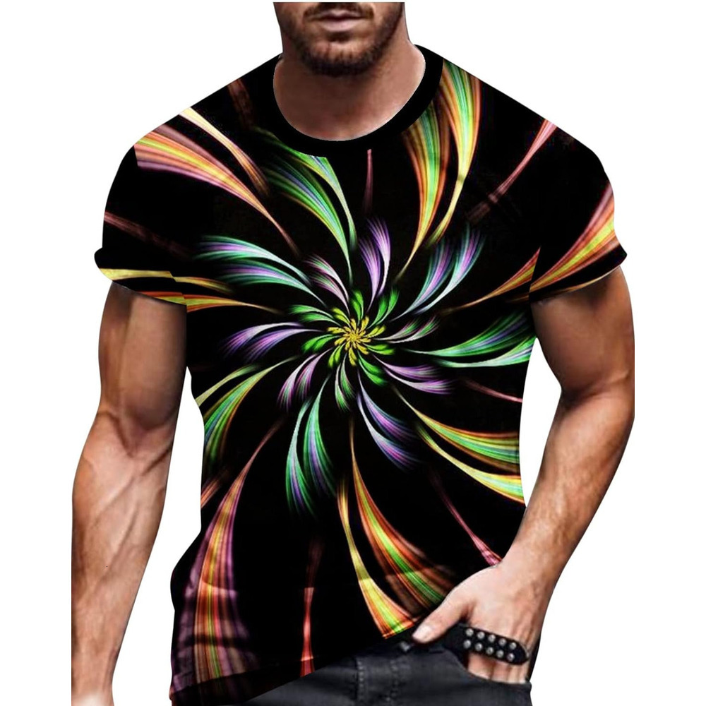 Mens T shirt Mens Fashion 3D Print T-Shirts 2023 Casual Summer Tops Funny Graphics Pattern Crewneck Short Sleeve Tees for Men tee Casual tops summer c