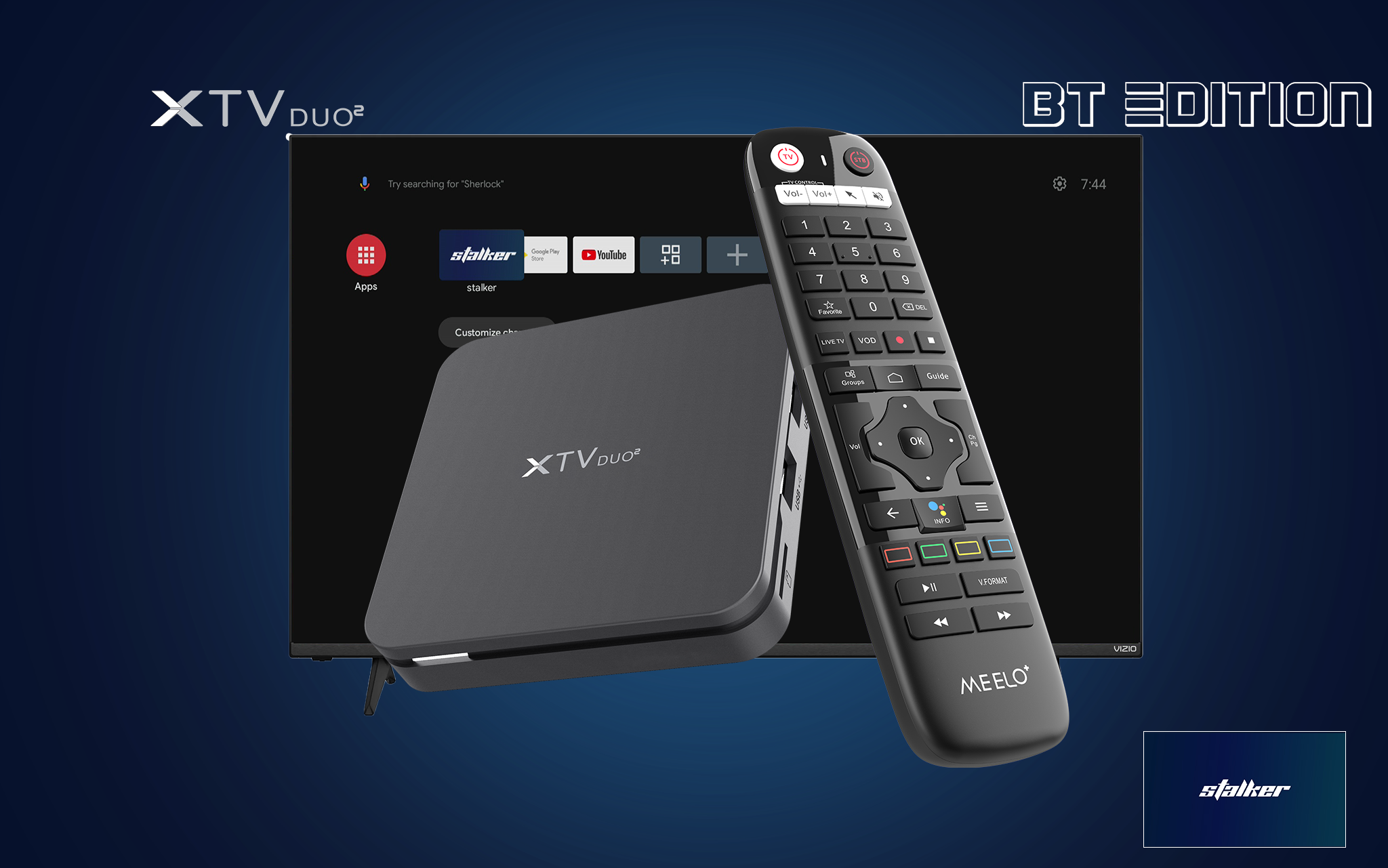 2025 New XTV DUO2 Android 11 Set Top Box XTV SE2 Stalker Smart TV BOX 4K S905W2 2GB 16GB XTV DUO 2 Media Player