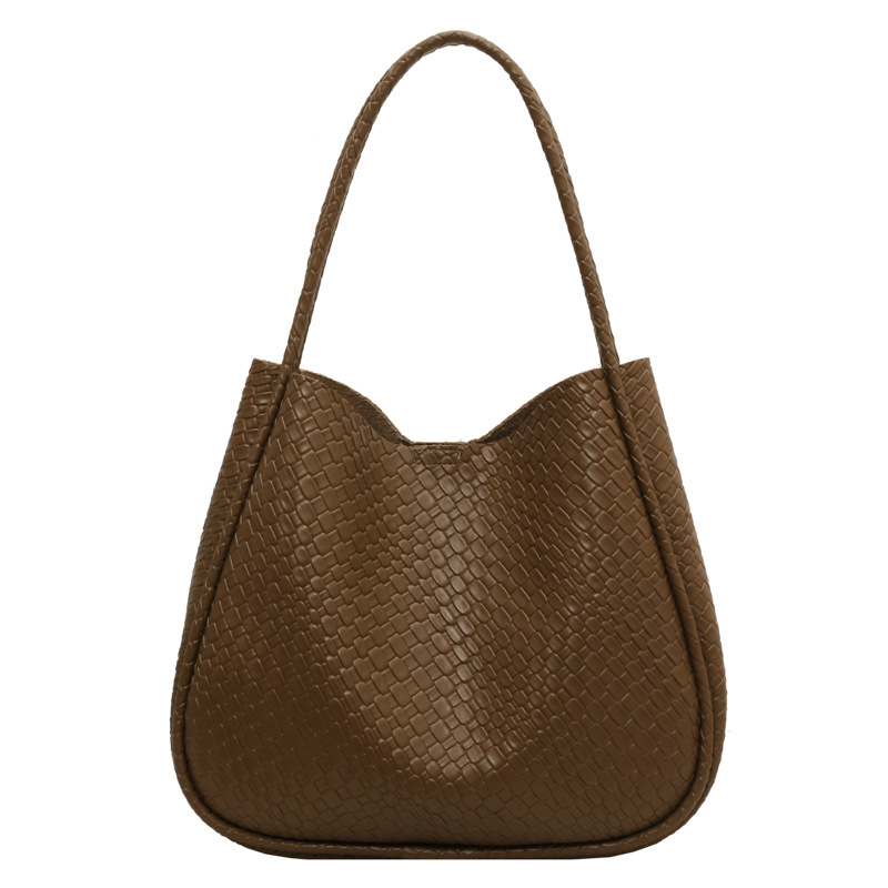 Versatile Large-Capacity Retro Casual Tote Bag for Daily Carry