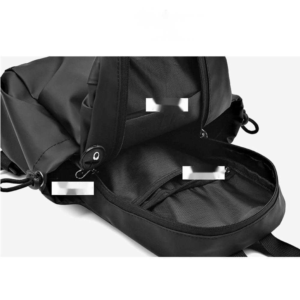 Mens Chest Bag Large Capacity Outdoor Sports Bag Waterproof Trendy Nylon Shoulder Bag Mens Cross Shoulder bags Business New Style 241225