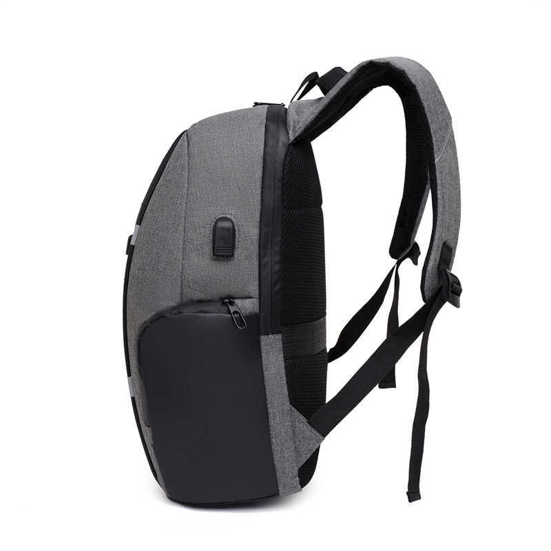 Business Backpack For Men High-quality Anti-theft Backpack Large Capacity Multifunctional Usb Charging Computer Backpack Waterproof Day Travel Bag 241