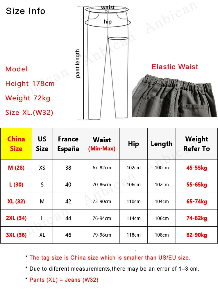 Mens Cargo Pants Spring Summer Korean Fashion 100% Cotton Baggy Style Wide Leg Casual Pants Loose Fit Straight Trousers 250226