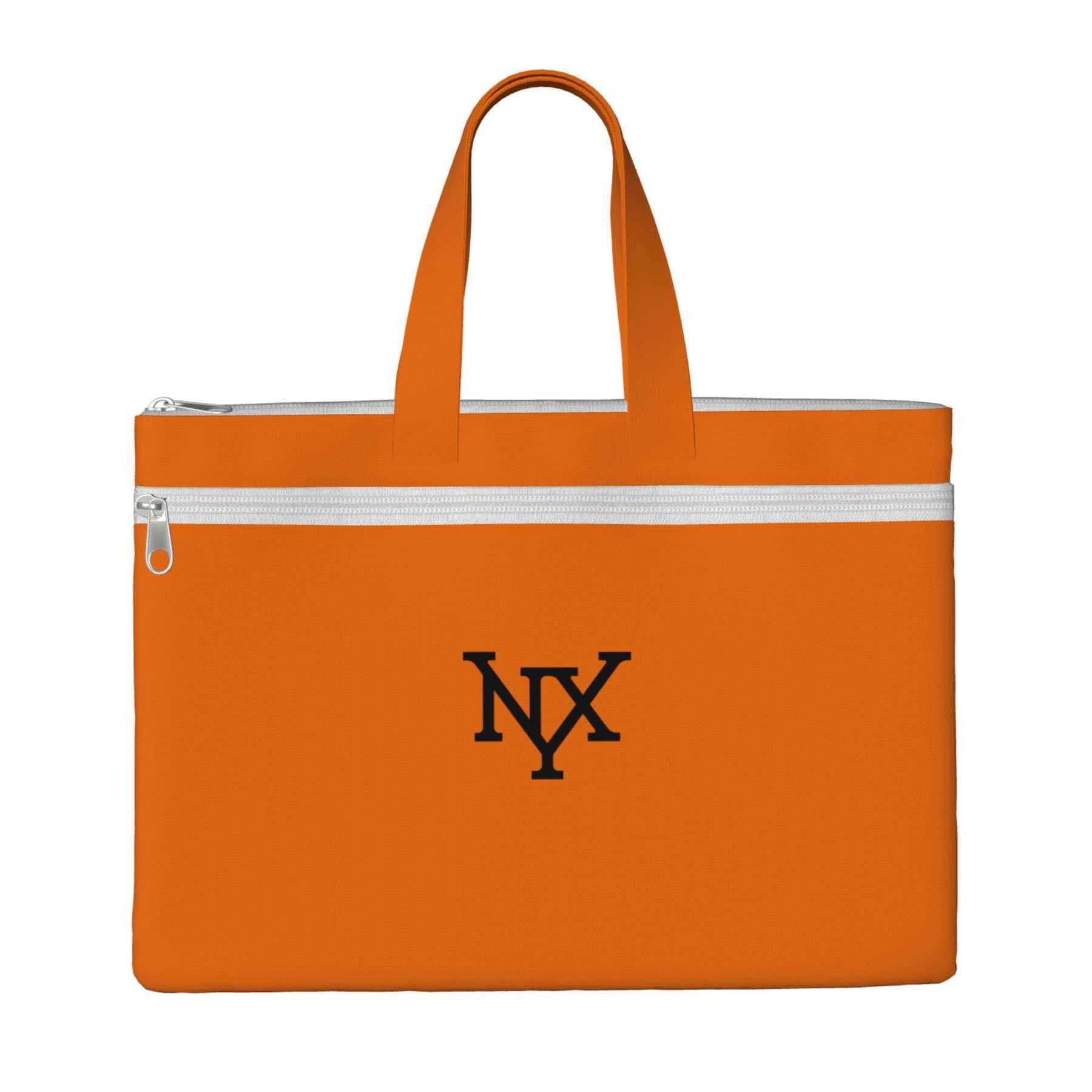 NXY Solid Color File Bag Large Capacity Womens Tote Bag Classic Canvas Handbag Personalized Women Shoulder Bag Shopping Bag Hip