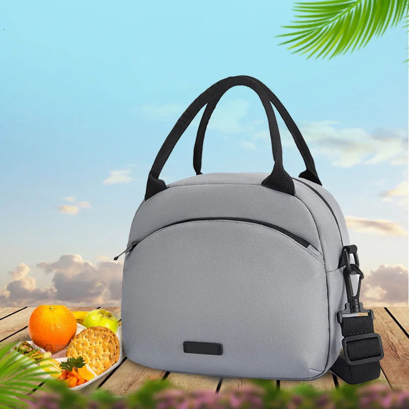 Lunch Bag Women Insulated Messenger Bag Men Waterproof Lunch Cooler Bag Insulated Lunch Box Portable Handbag Picnic Bento Bag 250225