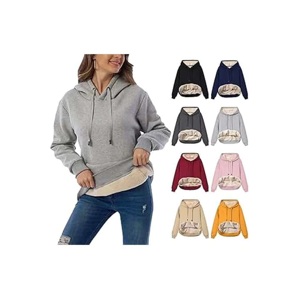 Women's Oversized Hoodie With Quick-Dry Fabric Adjustable Hood Relaxed Fit For Casual Streetwear Loungewear Travel-For Winter