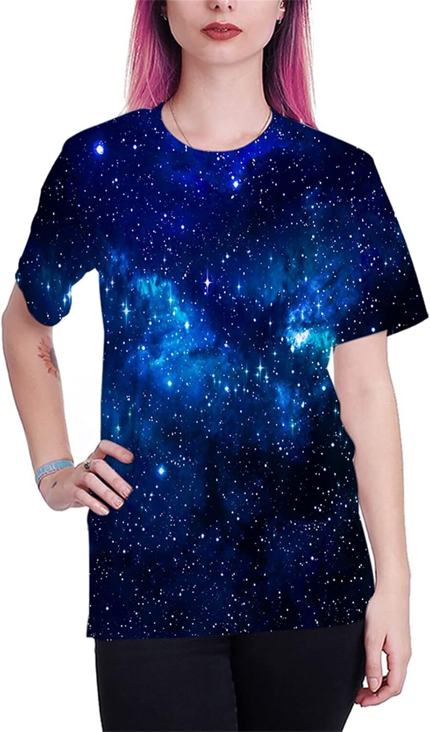 Mens T shirt Unisex 3D Graphic Print Shirts for Mens Women Casual Short Sleeve Tee Shirts Top tee Casual tops summer clothes Simple pattern cool