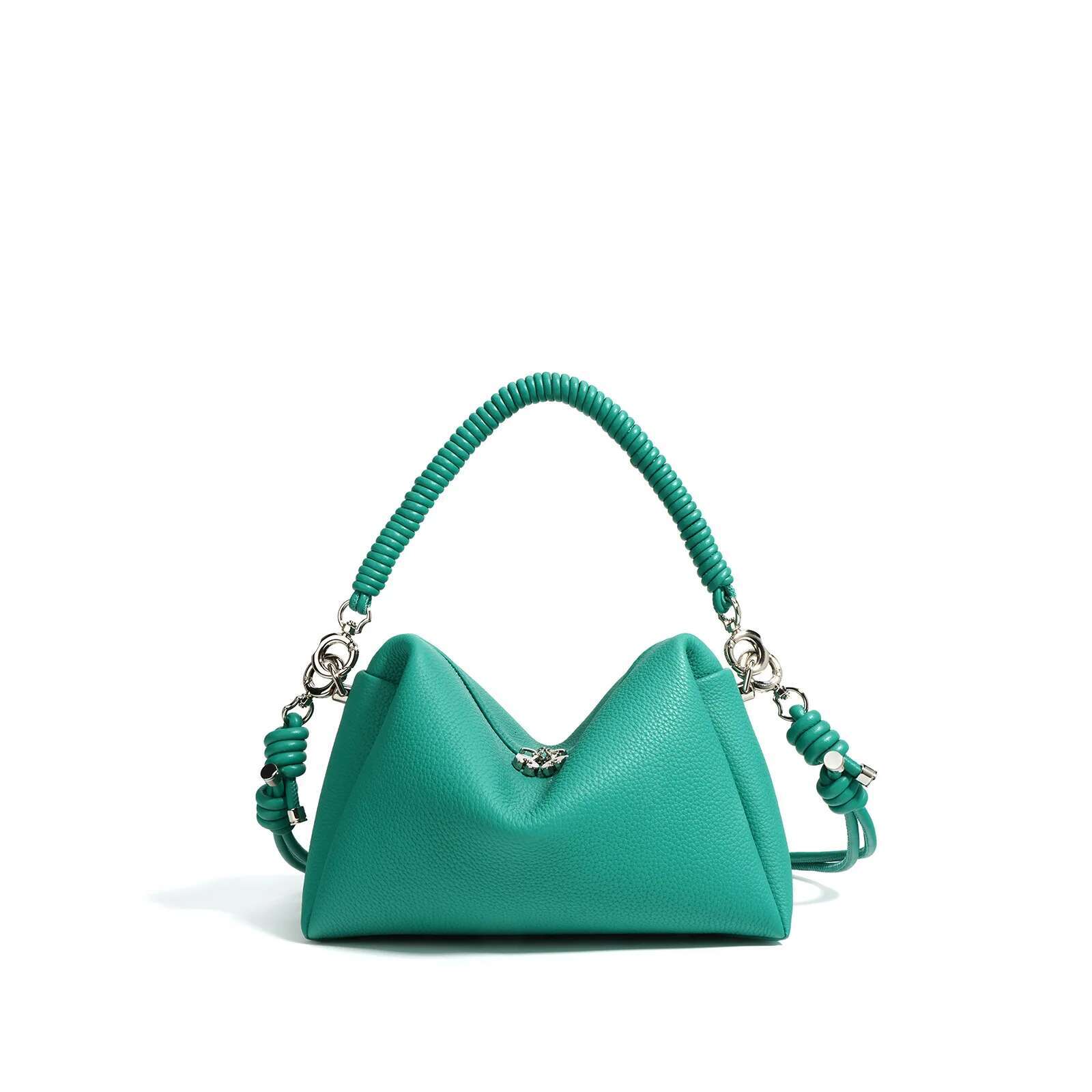 New Genuine Leather Women's Handbag Casual Fashion High Quality Cowhide Ladies Shoulder Crossbody Bag