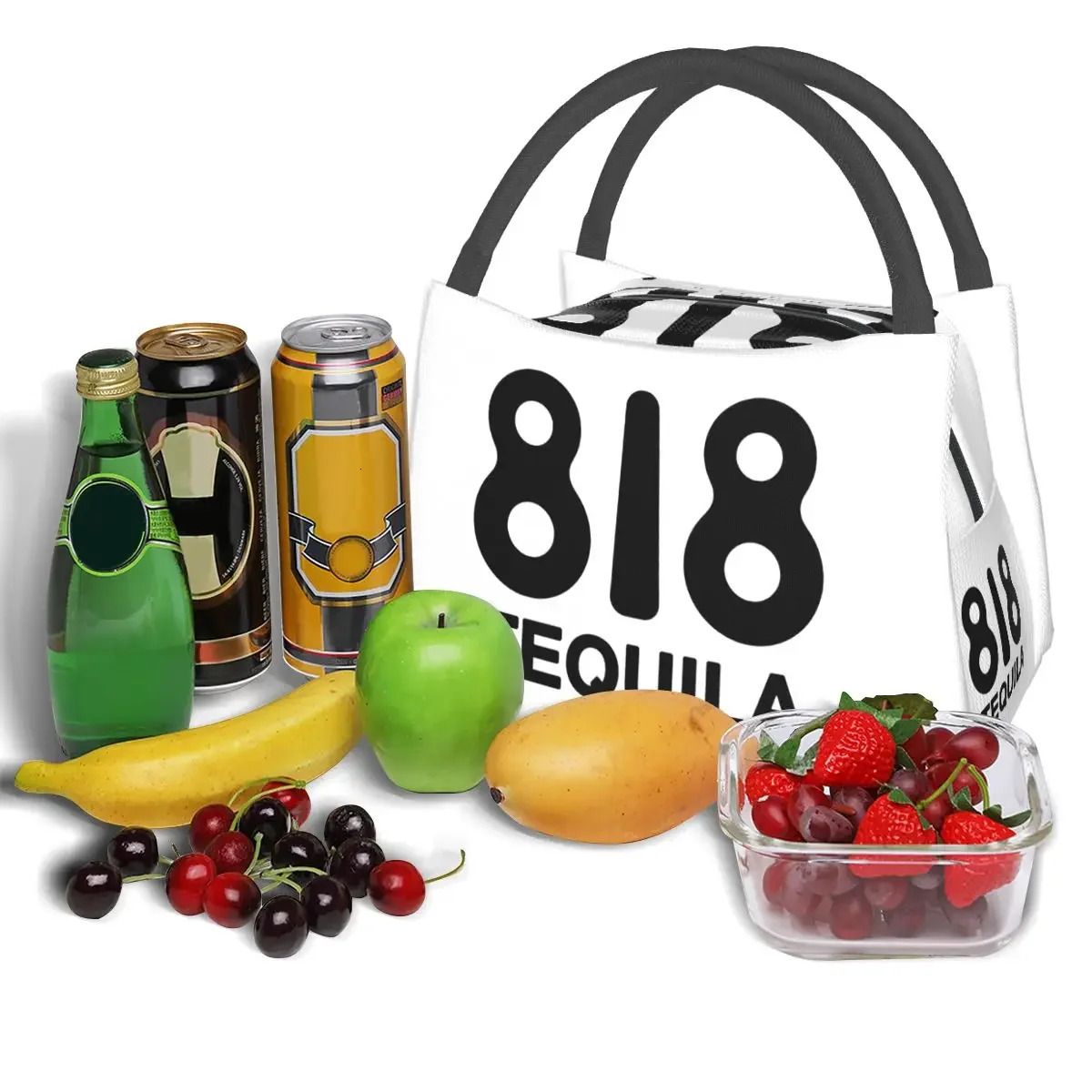 818 Merch 818 Tequila Lunch Bags Insulated Bento Box Leakproof Lunch Tote Picnic Bags Cooler Thermal Bag for Woman Office 250225