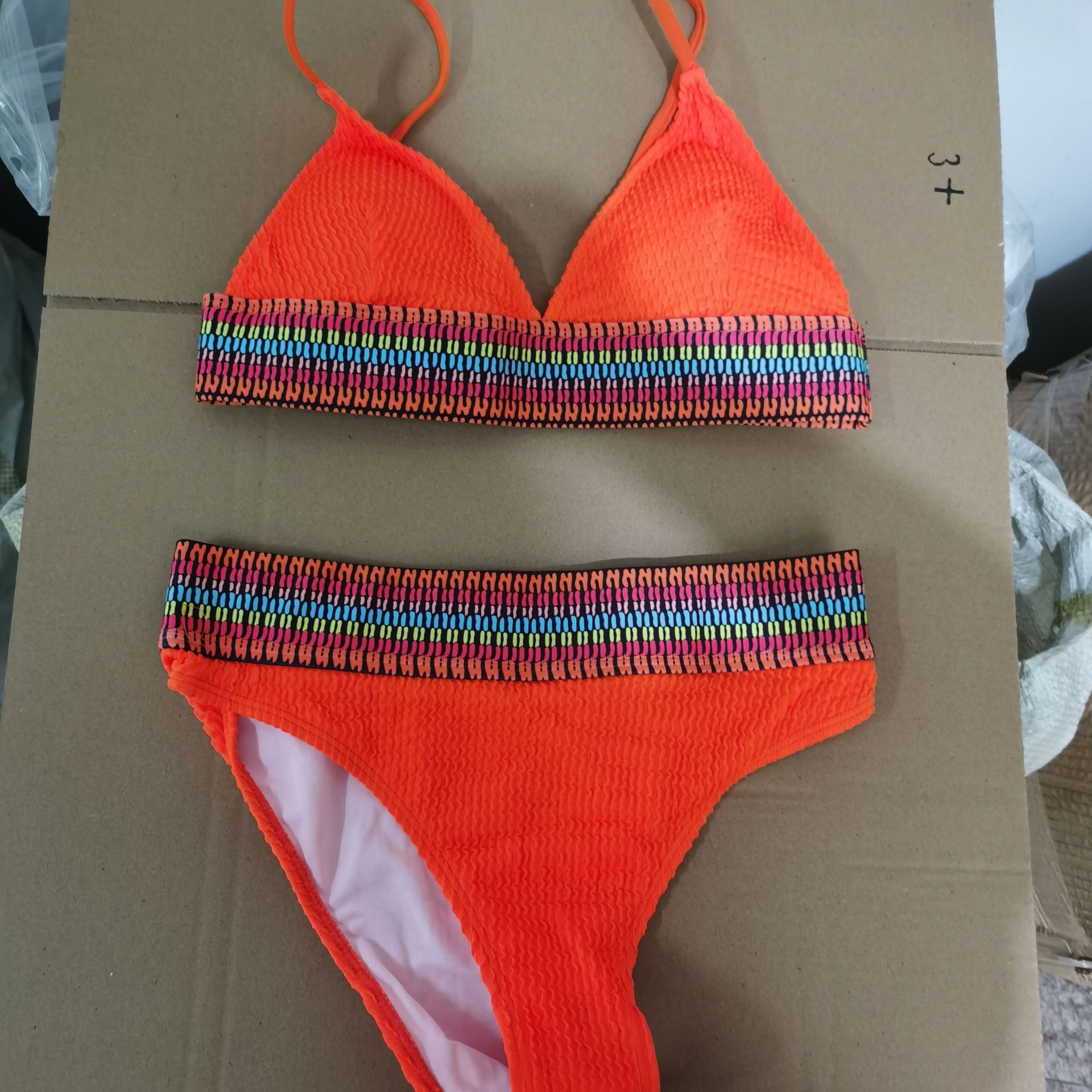 fashion Bikini Sexy Women's Strip Pit Fabric High End Women Swimsuit