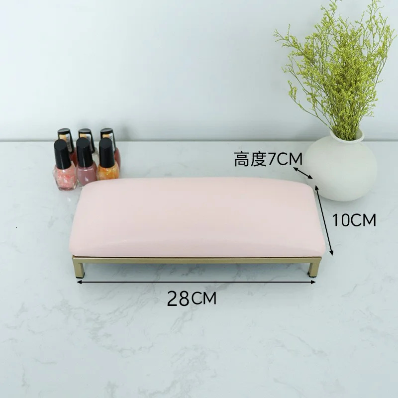 PU Leather Nail Art Hand Pillow Desktop Hand Cushion Manicure Table Nail Art Rest Hand Rest Stand Pillow for Nail Salon Tools 250226