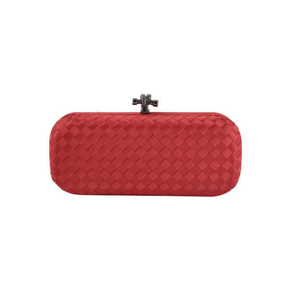 Fashionable Twisted Rope Head Woven Bags Small Square Bag Silk Texture Large Handbag Classic Versatile Banquet Cross Shoulder Women's Bag 240222