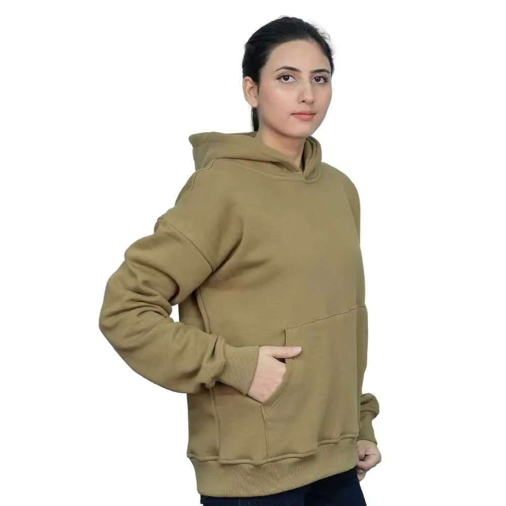 Latest Style Solid Color All Sizes Customise Printed Women Hoodies For Sale