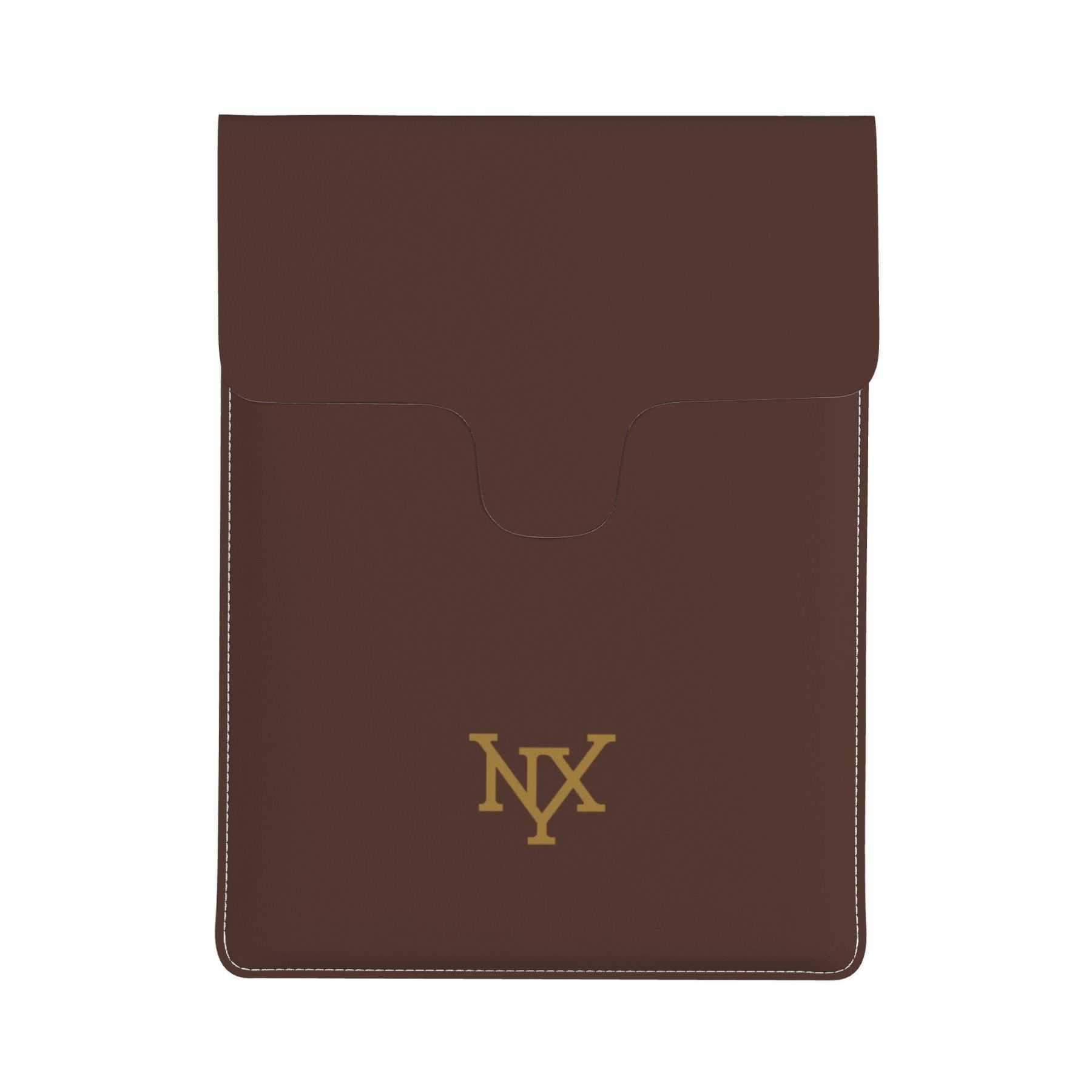 NXY Slim Tablet Case Cover Bag For Notebook Leather Laptop Sleeve Solid Color Tablet Storage Bag Portable Laptop Bag Shockproof Computer Bag Hip