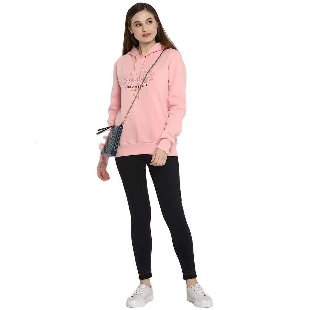 Stylish Wholesale Best Quality Hooded For Women Custom Design Printed Solid Color Full Sleeve Casual Women's Hoodies