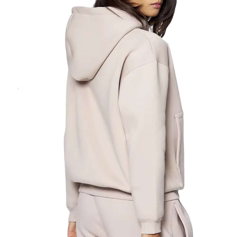 Custom Women Cotton Fleece Casual Solid Knitted Hoodies For Woman Pullover Breathable Printed Street Wear From Pakistan