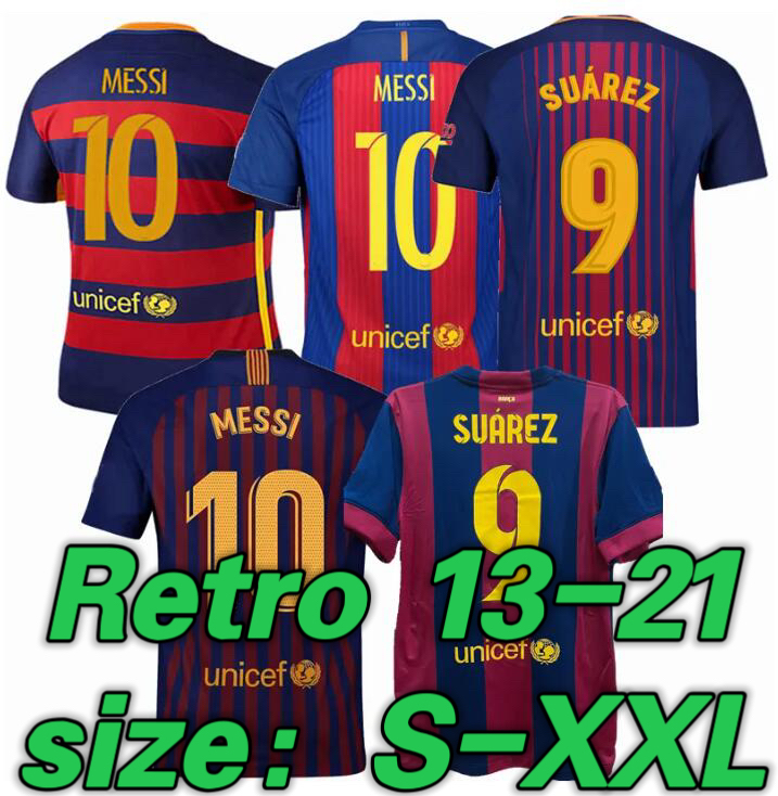 Retro vintage classic PUYOL A.INIESTA XAVI MESSIs soccer jersey 2013 2014 15 16 17 18 19 SUAREZ Neymar DANI ALVES A.INIESTA VIDAL SERGIO COUTINHO PIQUE football shirt