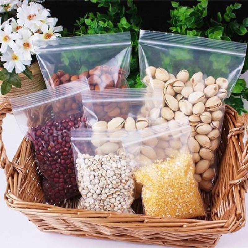 100 Pcs/lot Mini Zip Lock Bags for Packing PE Plastic Packaging Bags Plastic Zipper Bag Ziplock Bag Ziplock Drawstring Pouch