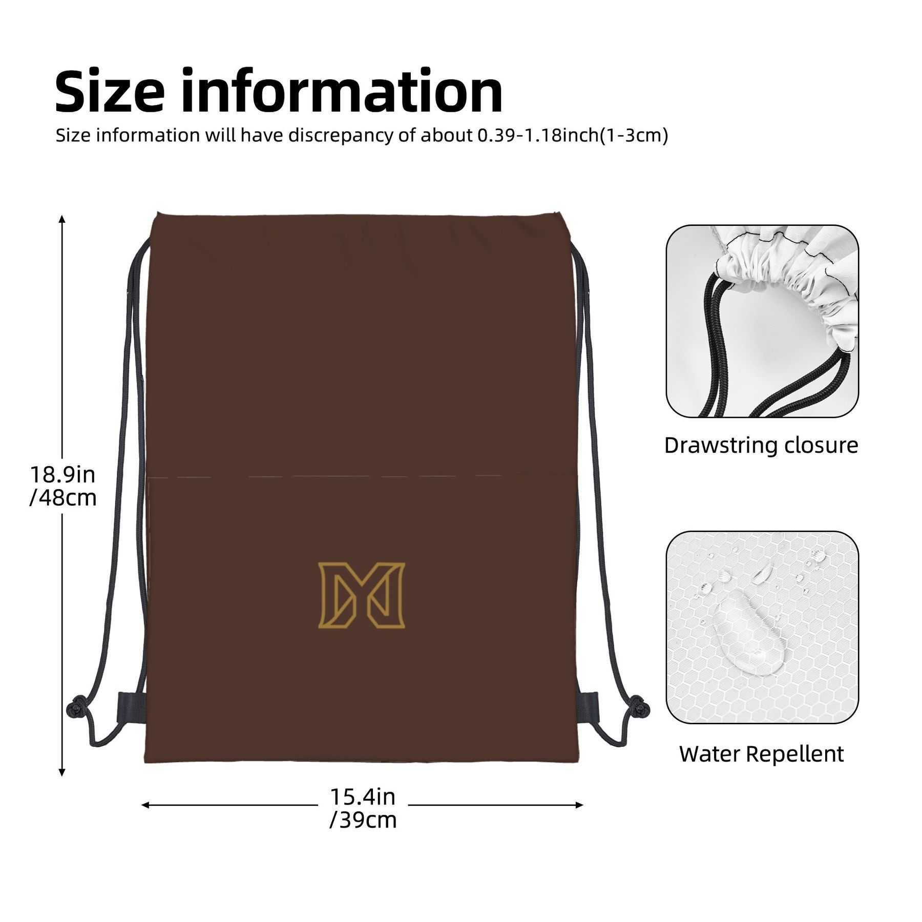 NXY Solid Color Women Drawstring Backpack Casual Sports Backpack Student School Bags Fashion Outdoors Daypack For Men Women Travel Bag Hip