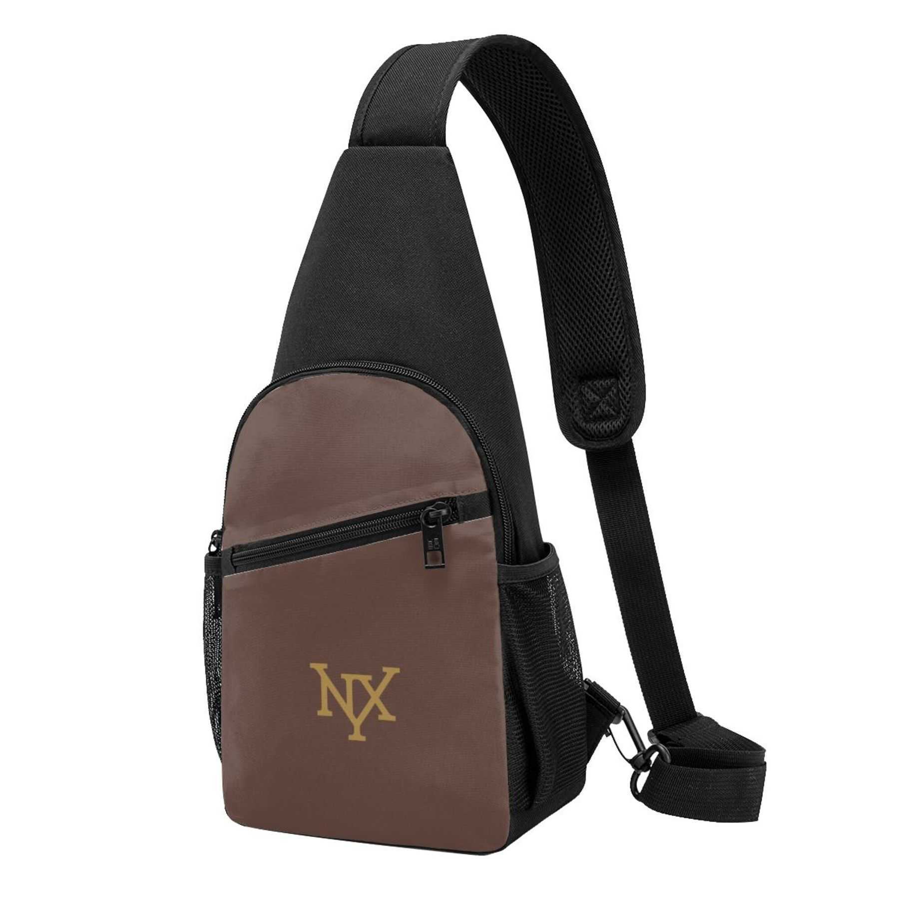 NXY Fashion Solid Color Men Chest Bag Outdoor Casual Portable Chest Pack One Shoulder Crossbody Bags High Quality Sports Travel Bag Hip