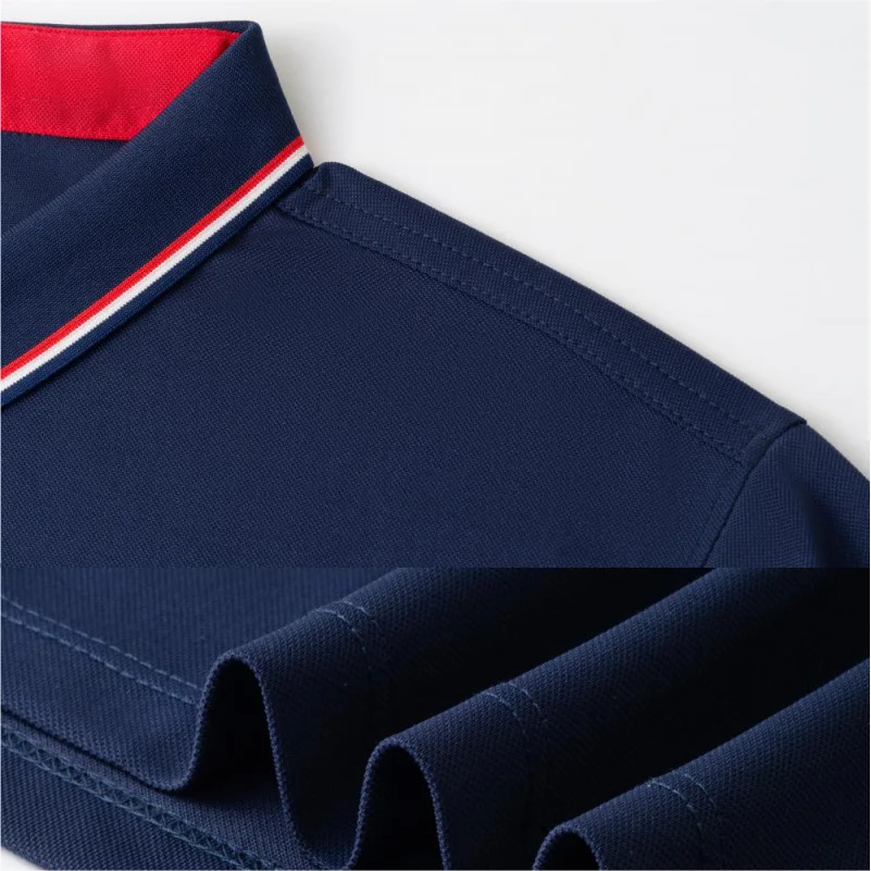 Summer Polo Shirt Stritching Mens Cool And Breathable Shorts Sleeve Polo S-4XL Men Tee Shirt Casual Sweat-absorbing Top 250225