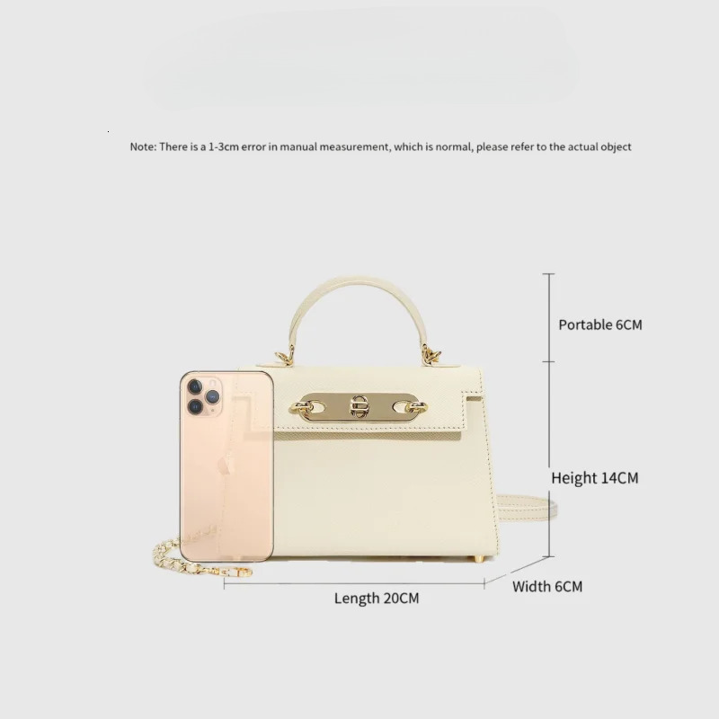 New Leather Women's Multifunctional Cowhide Handbag Designer Bag Chain Flip Mini Crossbody Bag Commuting Casual Bag Women's Handbag