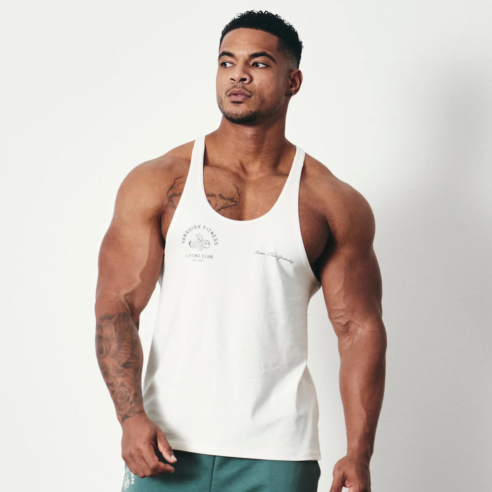 Fitness Sport Tank Top Mens top Summer casual mens tank top Jogger Gym Workout Outdoor running menswear 250225