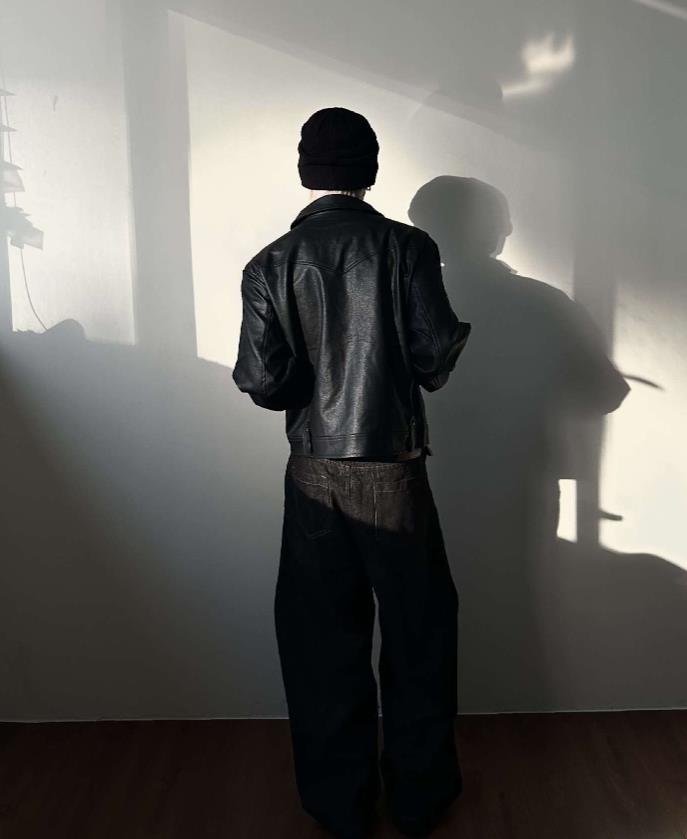 A Niche Spotted Coffee suede A2 Flying Jacket 240802