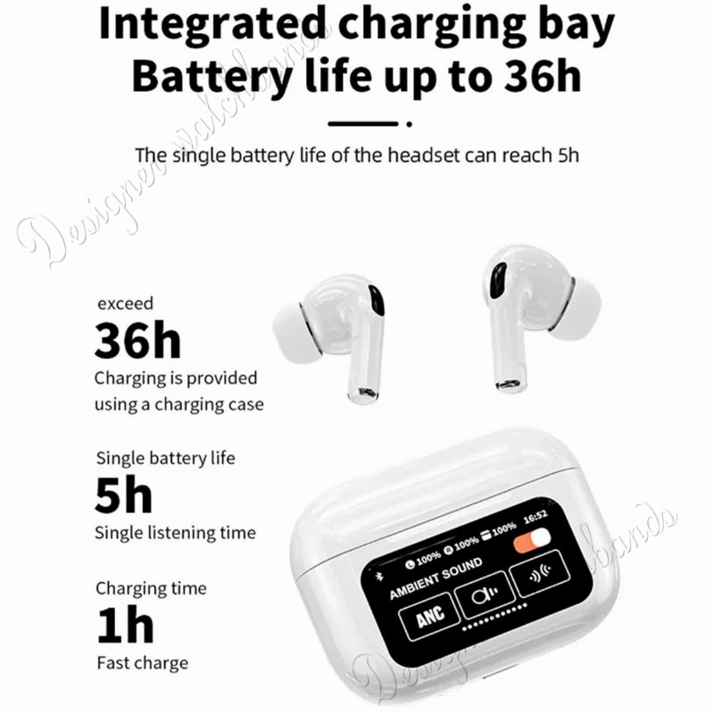 Pro 60 TWS Wireless Bluetooth Headset Air A9Pro A10PRO Earbuds with Mic Wireless Headphones Hearing Aids Stereo Fone Bluetooth Earphones ecouteur cuff