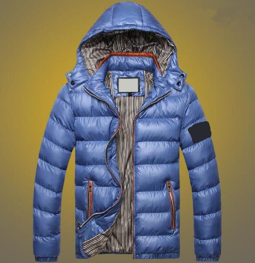 men jacket cargo jumper men women stone coat Warm Large Hooded Bread-Style Jacket for Men Durable Thickened Winter Clothing