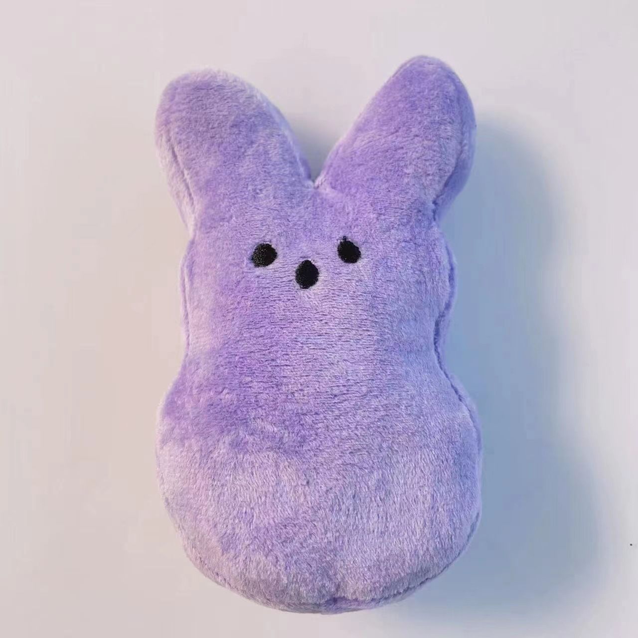 6 Inch Plush Easter Bunny Rabbit Toy Kids Toddler Baby Animal Doll Easter Party Supply Gift, Soft Velvet Cute Cuddle Toys for Boys Girls