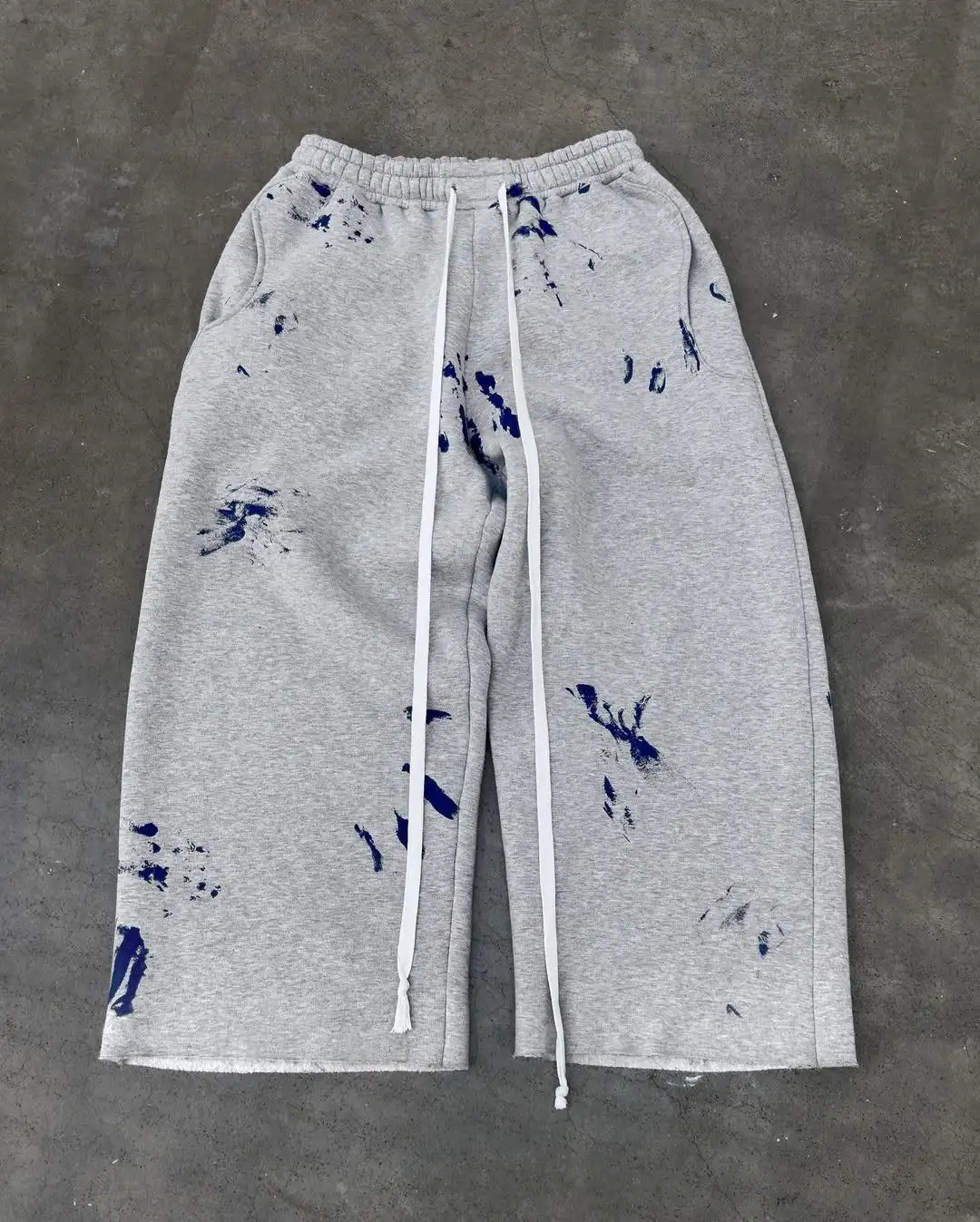 Hoodies Two Piece Set Y2k Clothes for Men Harajuku Gothic Pattern Loose Casual Sweatpants Tracksuit Mens Sports Suit 250226