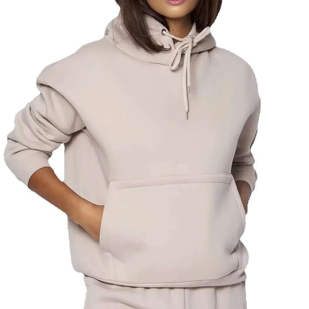 Custom Women Cotton Fleece Casual Solid Knitted Hoodies For Woman Pullover Breathable Printed Street Wear From Pakistan