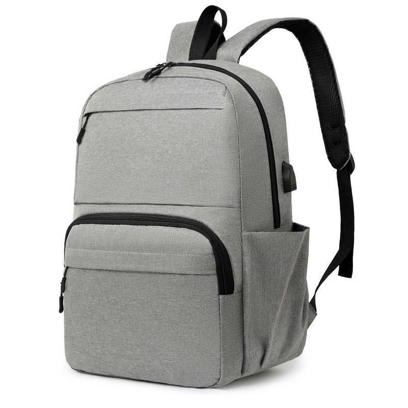 Business Backpack Large Capacity Commuting Waterproof Backpack Mens Fashionable Usb Charging Computer Three Piece Set Backpack For Men Day Travel Bag 