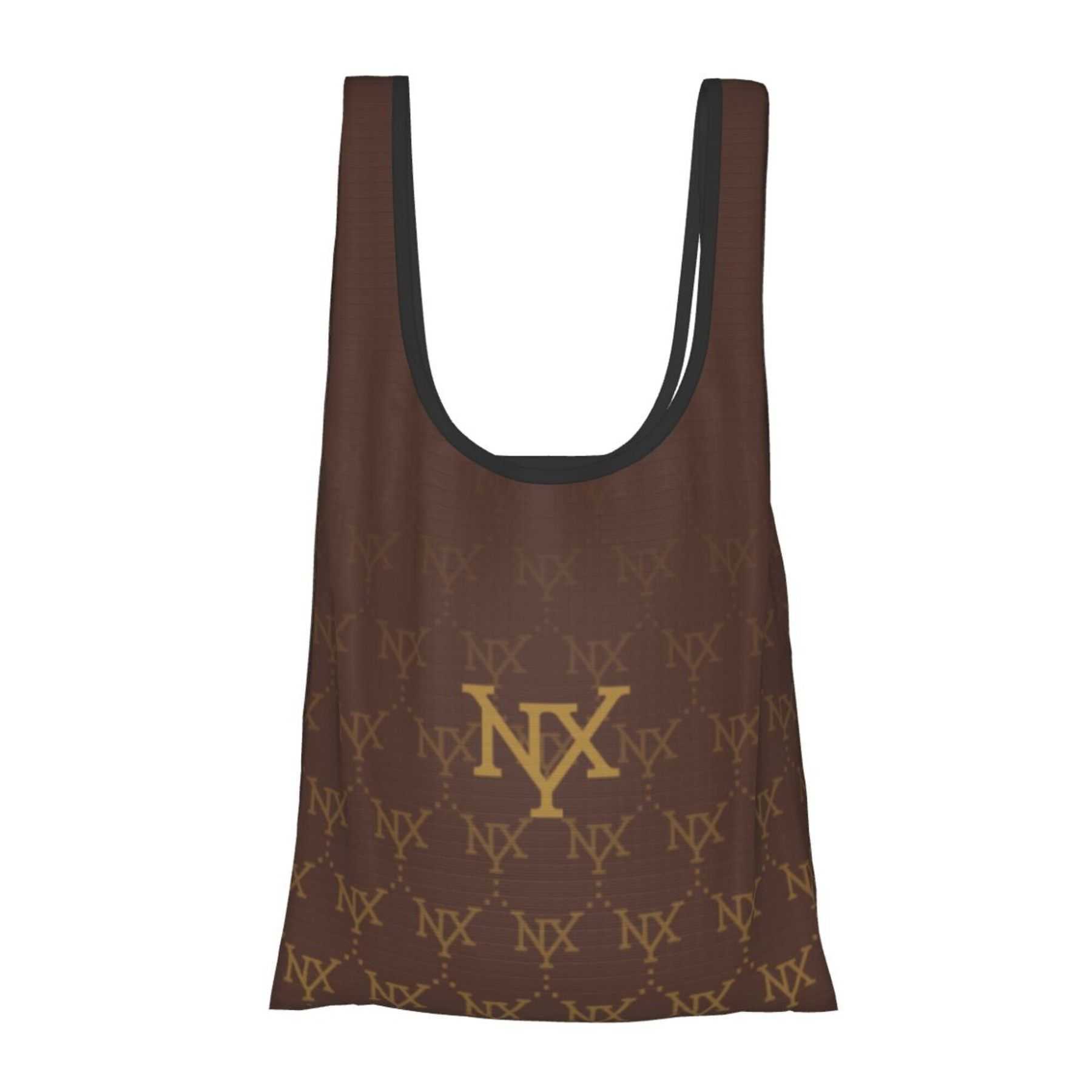 NXY Fold Large Capacity Shopping Bags Letter Canvas Tote Bag Casual Shoulder Handbag For Women Versatile Travel Clutch Bag Durable Hip