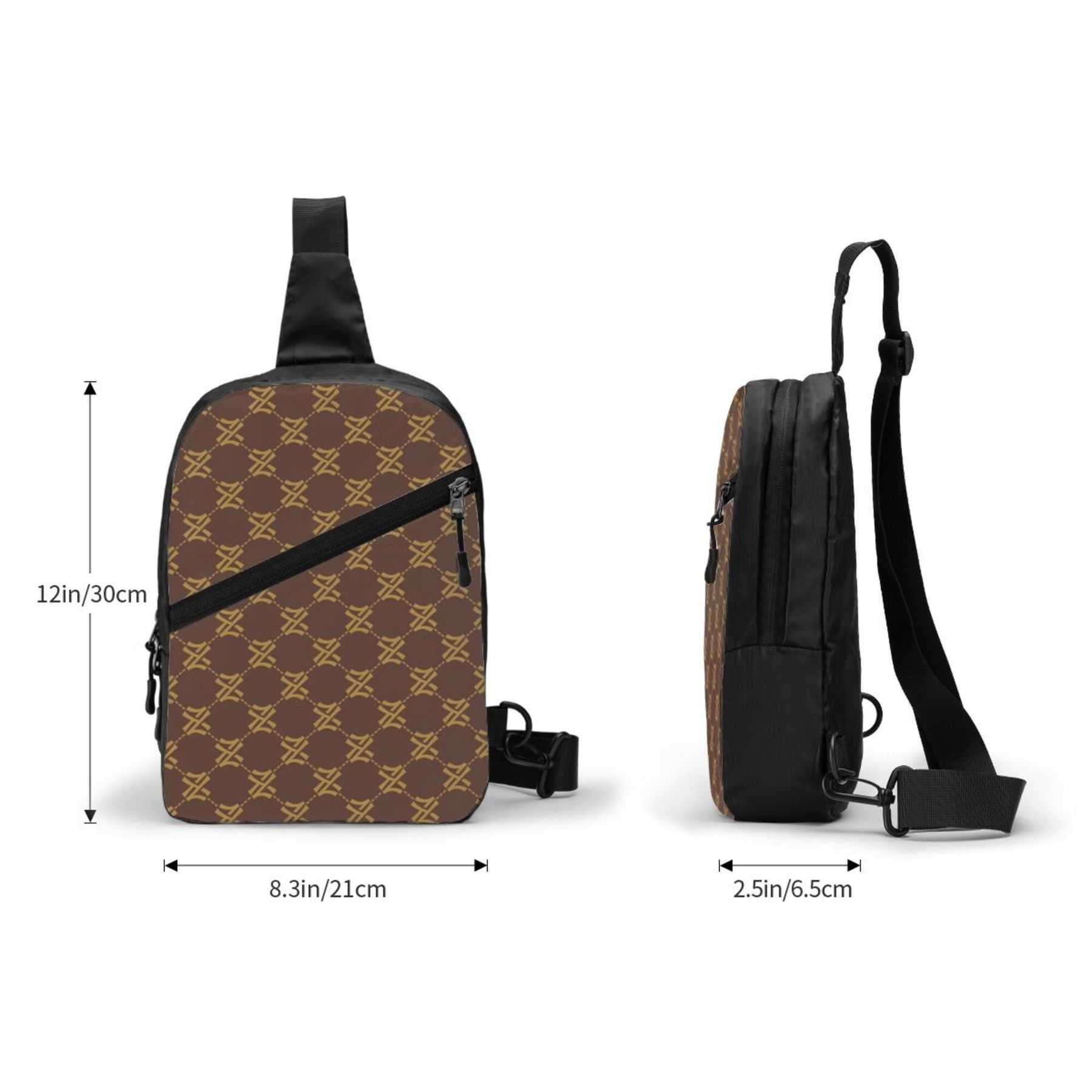 NXY Designer Chest Bag Men Cross Body Bag Sling Bag Shoulder Bag Zip Pocket Backpack Mens Womens Crossbody Chest Pack Purse