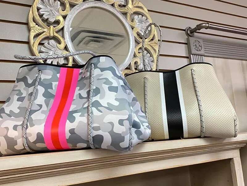 Fashion Spain bags designer handbags Totes Large Neoprene Shoulder Bag Light Bolsas Female Travel Beach Holiday High Quality Handbags