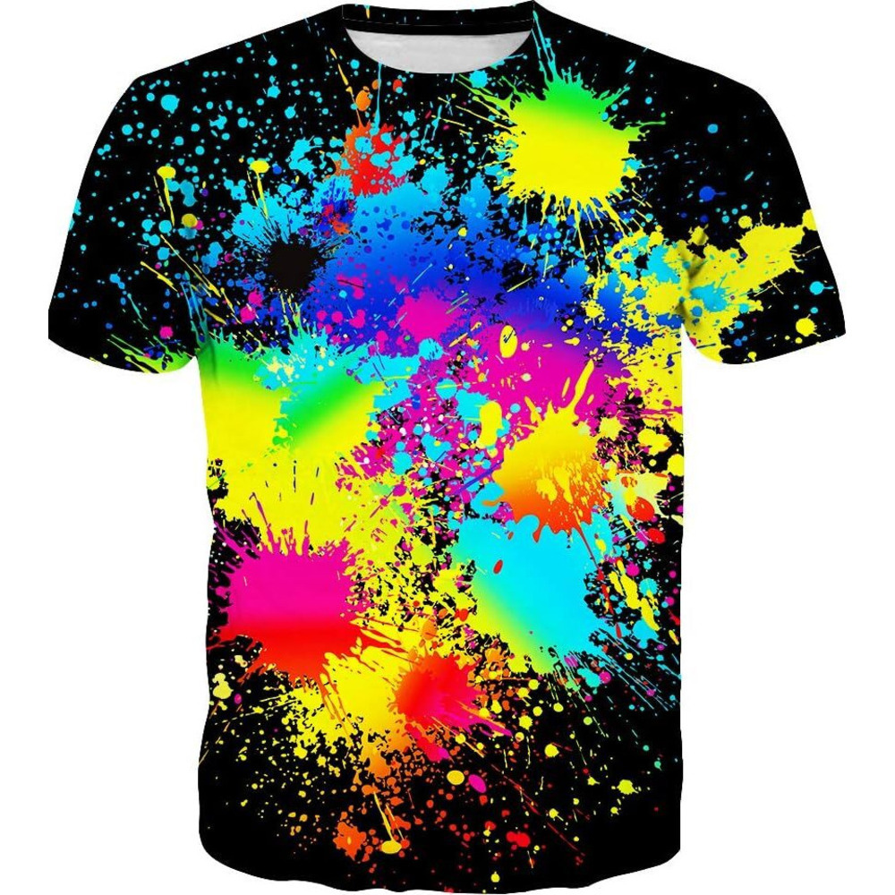 Mens T shirt Unisex 3D Pattern Printed Short Sleeve T-Shirts Casual Graphics Tees tee Casual tops summer clothes Fashion patterns