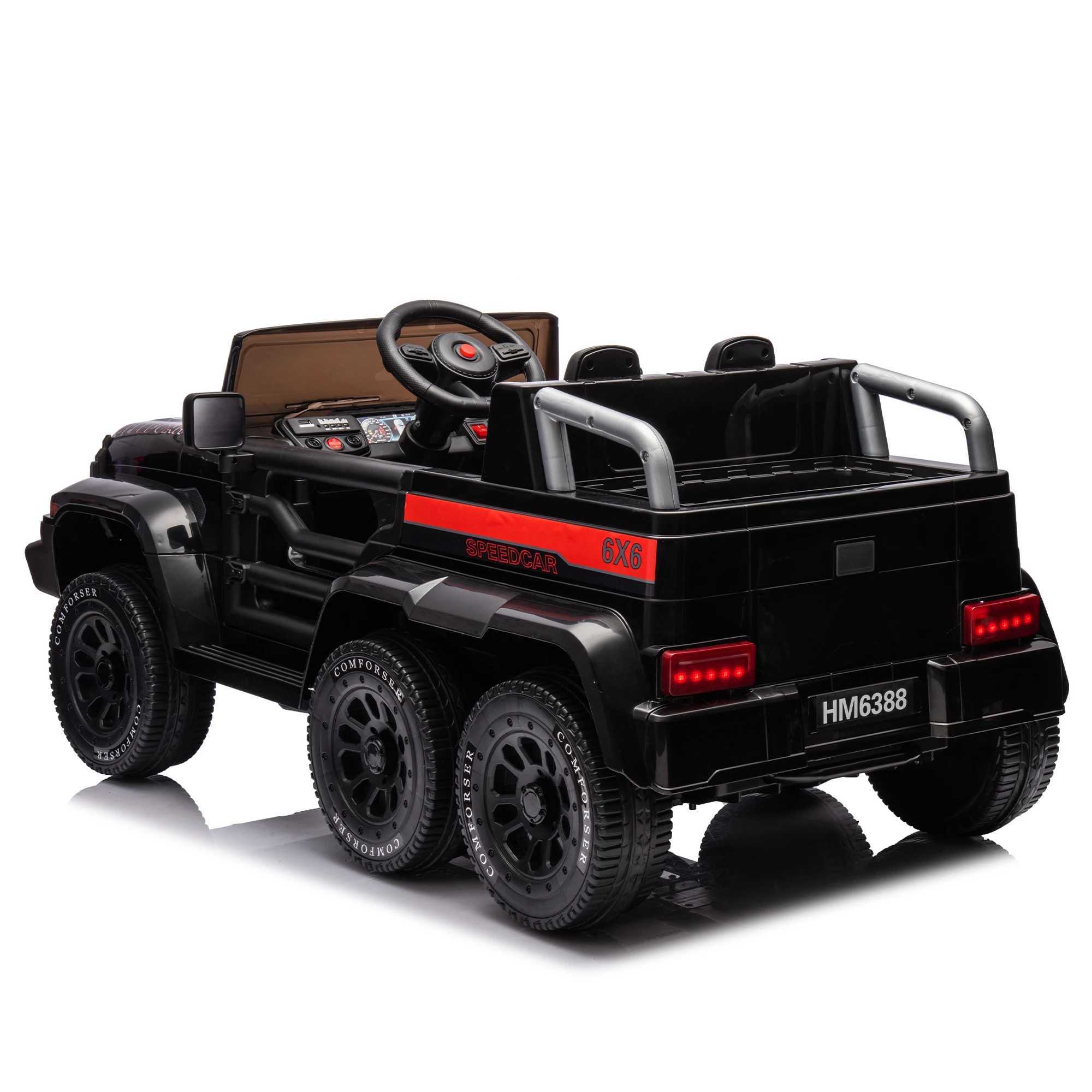 Electric/RC Car 24V childrens 2-seater dump truck with remote control 66.14 pounds maximum load electric multifunctional vehicle z250226