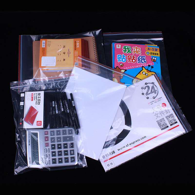 100 Pcs/lot Mini Zip Lock Bags for Packing PE Plastic Packaging Bags Plastic Zipper Bag Ziplock Bag Ziplock Drawstring Pouch