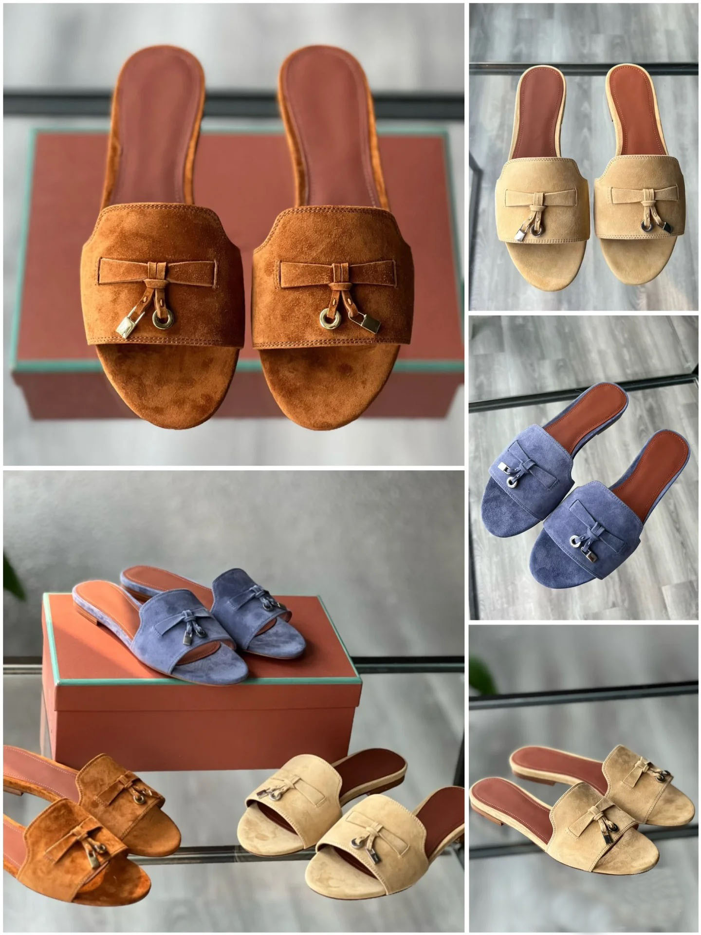 Free Shipping With Box Designer slippers sliders for men women sandals slide mens womens slides outdoor comfoatable slipper flip flops With box