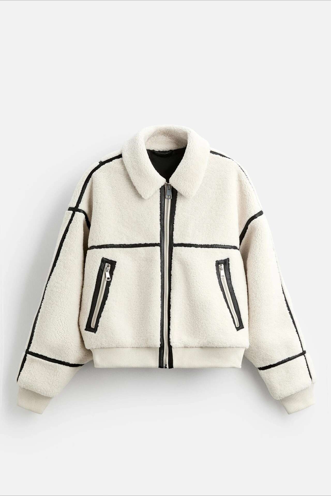 Winter Lapel Fleece Lamb Wool Jacket Men