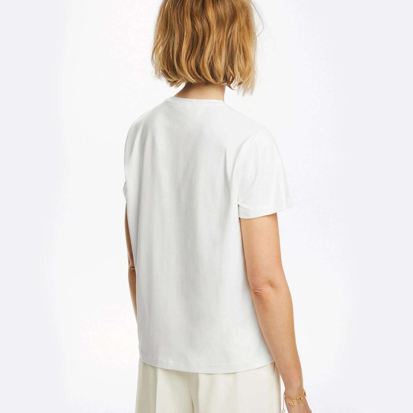 CHCH New Summer Heavy Craft Embroidery T-Shirt Fashion Casual Women's Short Sleeve