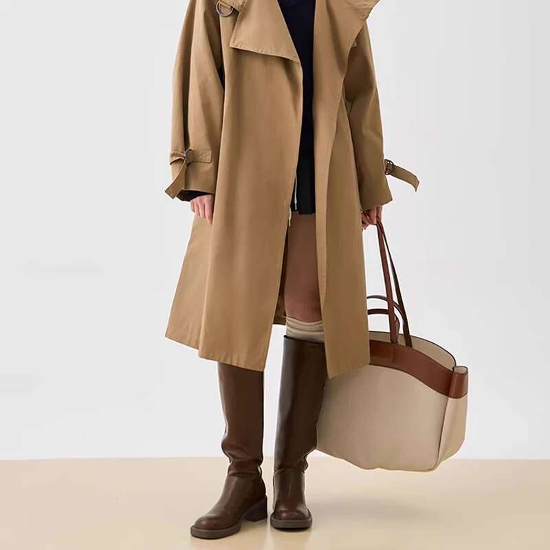 Fashion Large Capacity Basket Casual Canvas Patchwork Women Shoulder Bags Simple Panelled Big Shopper Tote Bag 2024