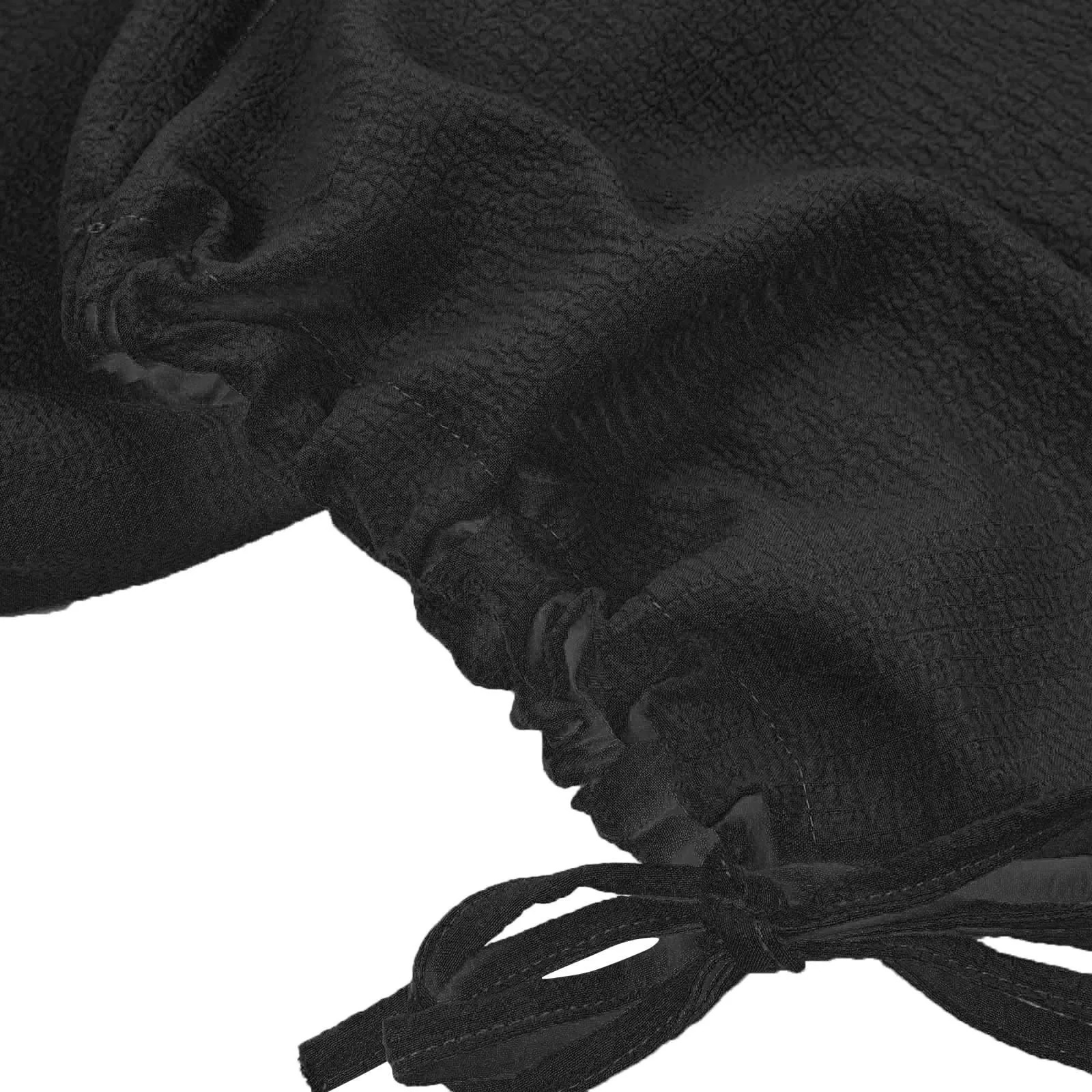 Loose Lantern Pants WomenS Solid Color Drawstring Wide Leg Pants Elastic Waistband Casual Pants Oversized Sports Pants For Wome 250226