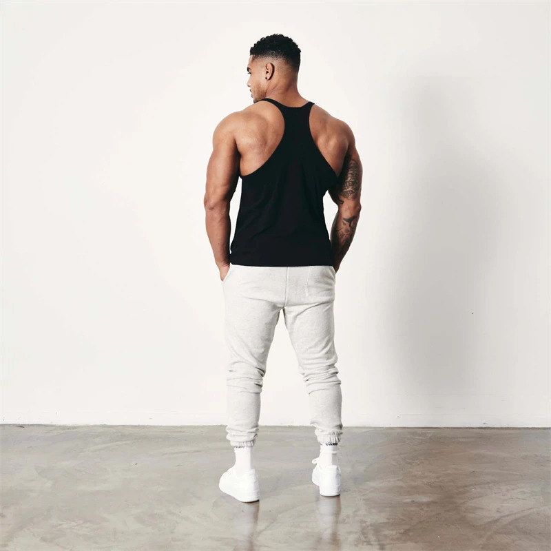 Fitness Sport Tank Top Mens top Summer casual mens tank top Jogger Gym Workout Outdoor running menswear 250225