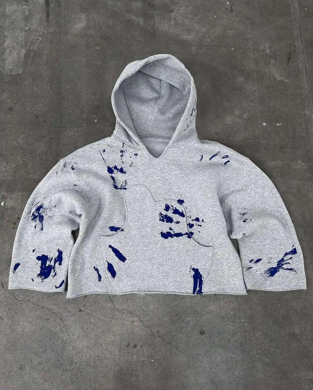 Hoodies Two Piece Set Y2k Clothes for Men Harajuku Gothic Pattern Loose Casual Sweatpants Tracksuit Mens Sports Suit 250226