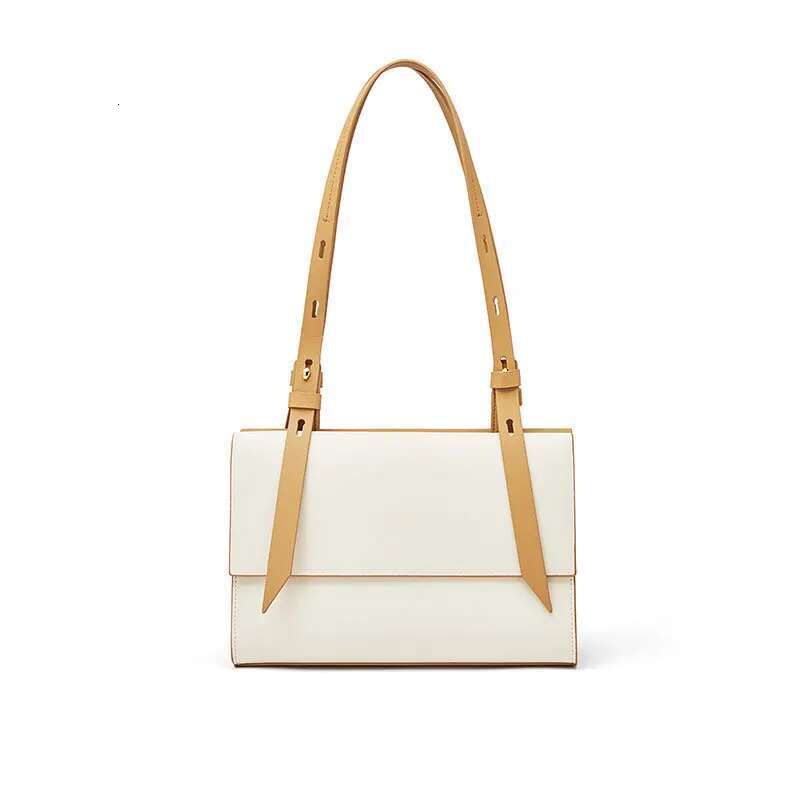 Ladies Vintage Shoulder Adjustable Strap Elegant Genuine Armpit Tote Women's Leather Brief Bag