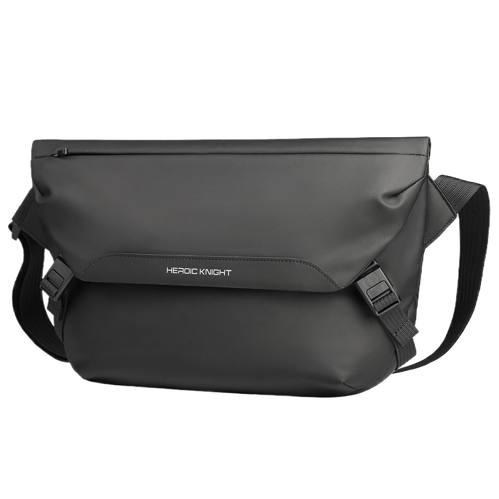 Hcankcan Water Messenger Bags Men Large Capacity Shoulder Crossbody Fit 11 Inch Ipad Minimalist Outdoor Sport Bag