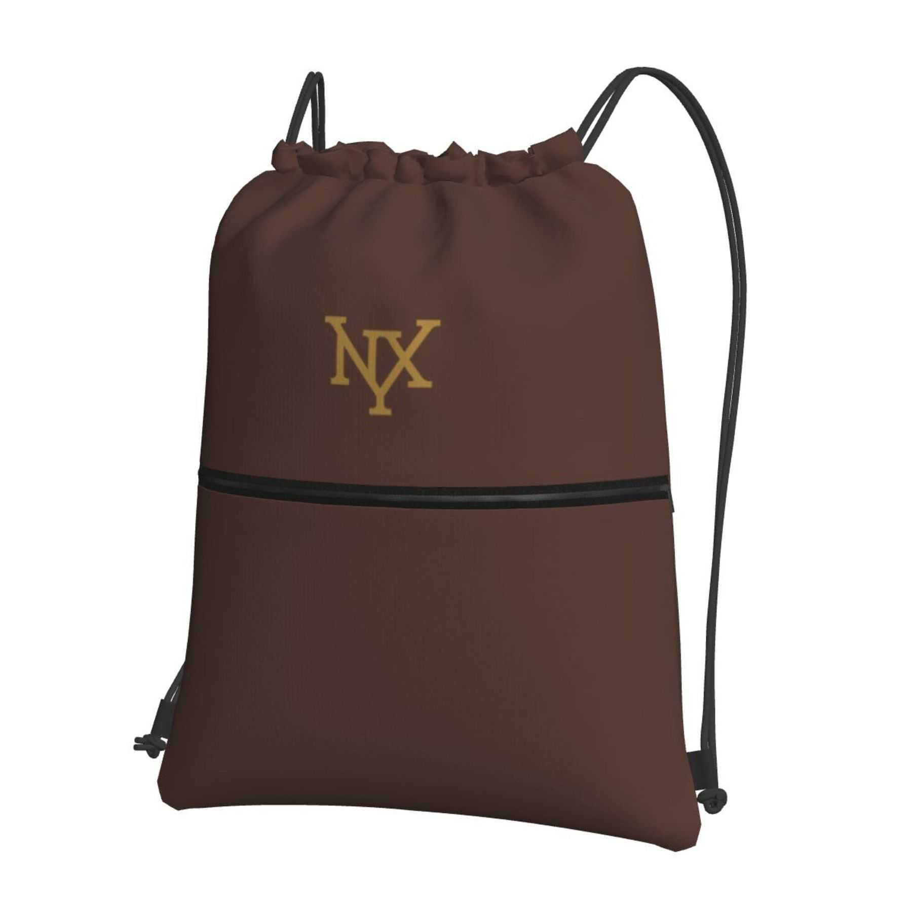 NXY Multi-Functional Casual Travel Bags Unisex Drawstring Zipper Backpack Bags Casual Sports Daypack Zipper Lightweight Knapsack Outdoor Sport Backpac