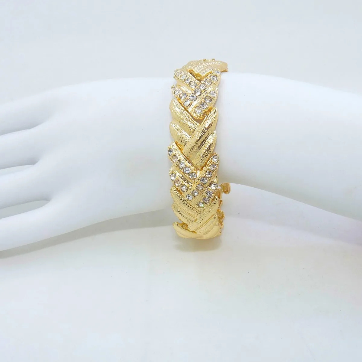 ewelry for Women Fashion Crystal Jewelry Set 18k Gold Plated Rhinestone Clear Crystal Necklace Earrings Accessories Gifts for Pr 250221